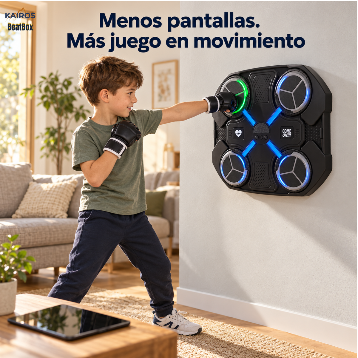 KAIROS BeatBox | Máquina de boxeo musical infantil