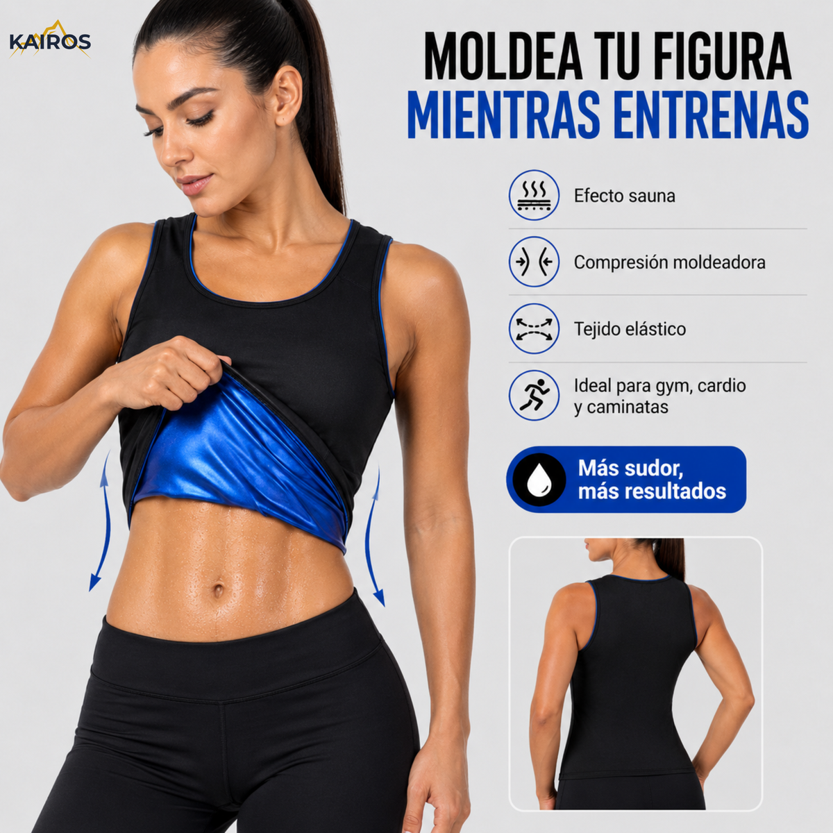 Kairos Termal - Camiseta Efecto Sauna