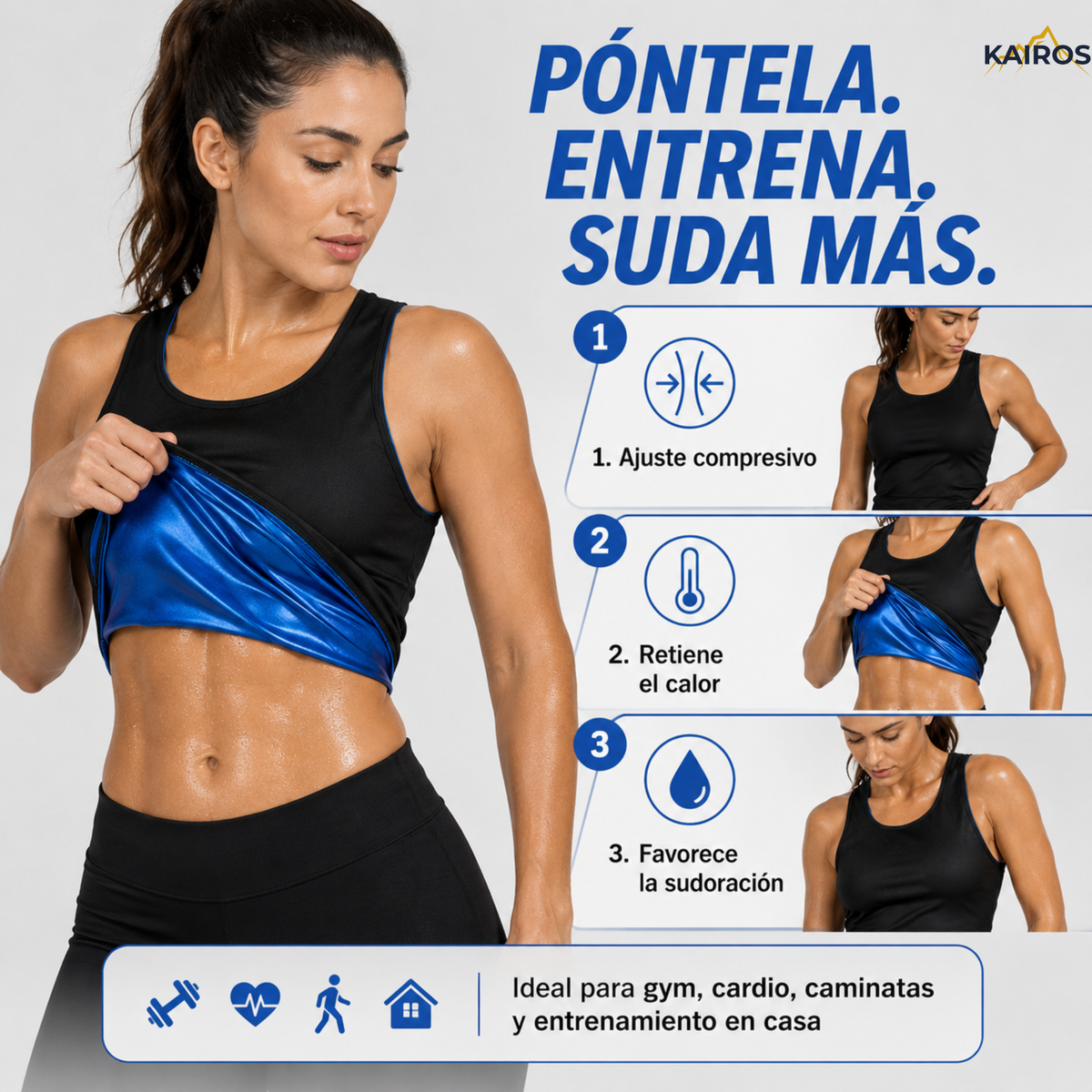 Kairos Termal - Camiseta Efecto Sauna