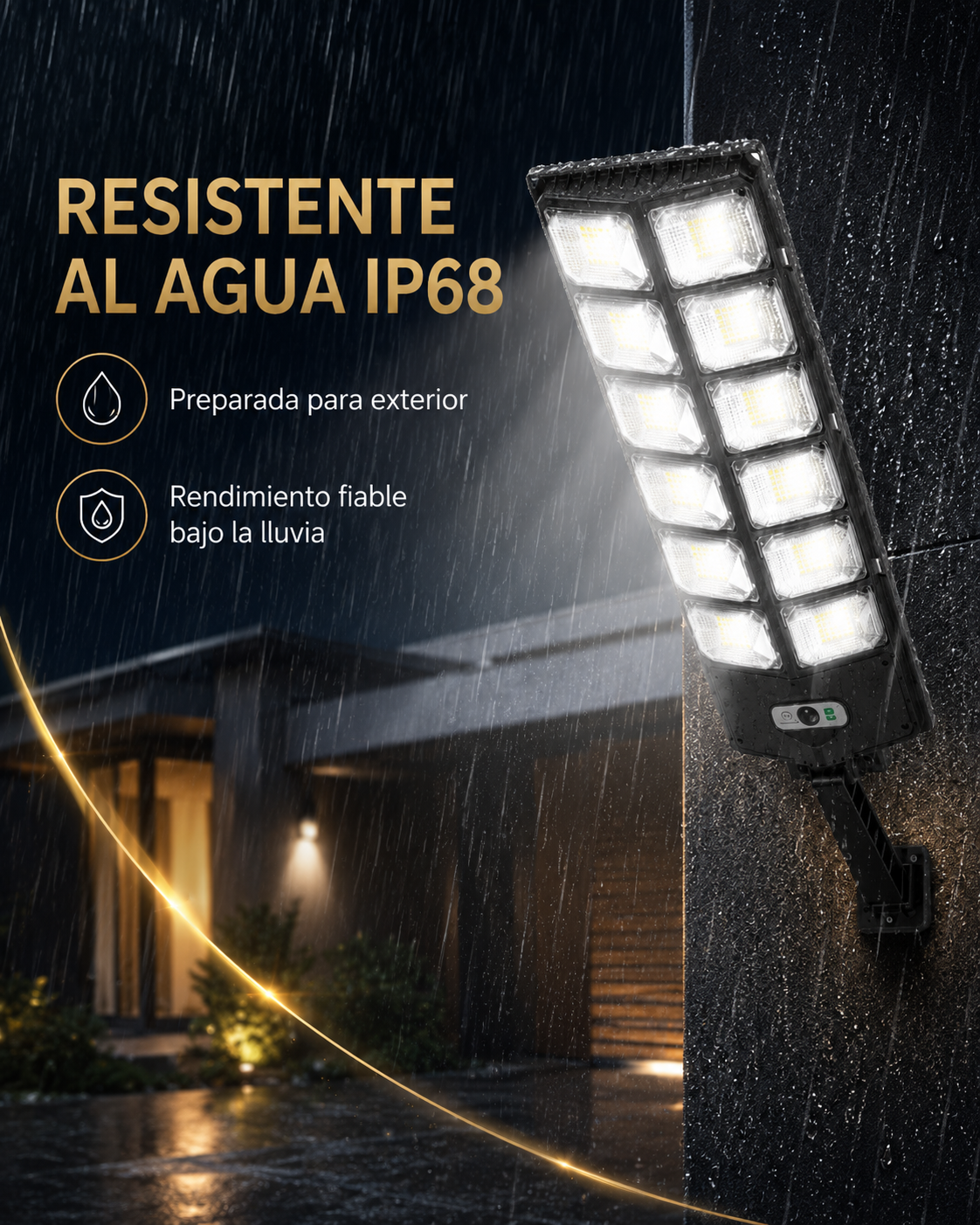 Kairos Solaris Pro - Luz Solar LED