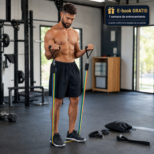 Kairos Resistance Pro - Set de Bandas Elásticas para Entrenamiento