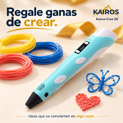 🌈 Filamentos PLA - Kairos Crea 3D