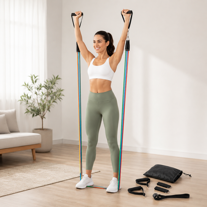 Kairos Resistance Pro - Set de Bandas Elásticas para Entrenamiento