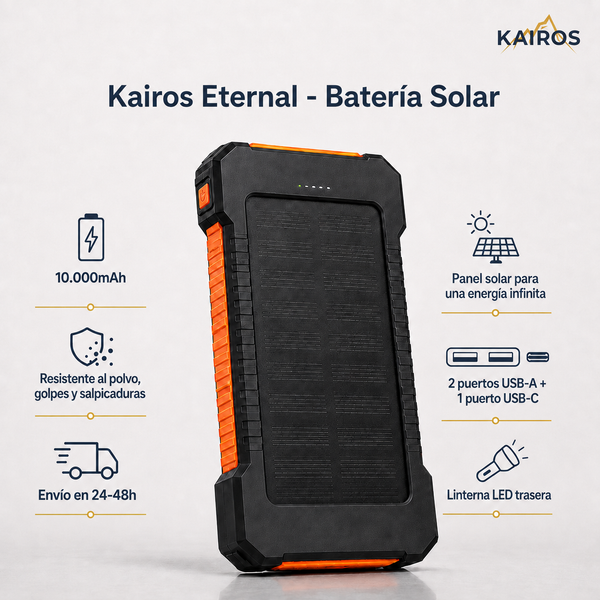 Kairos Eternal - Batería Solar